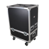 Universal ATA Dual Speaker Flight Case for 2x RCF TTL4 and similar sizes 33"Hx15"Wx12.50"D