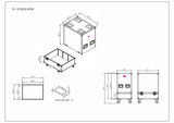 Universal Speaker Flight Case Fits 2x QSC LA112, FBT HORIZON VHA 112SN, Mackie DRM12A and more, 30x26x18 in.