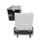 Universal ATA Speaker Flight Case for 2xQSC KLA12 LA112 FBT HORIZON VHA 112SA, Mackie DRM12A and similar sizes 30x26x22 in