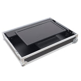 32" LED Floor Monitor LED TV ATA Flight Style Road with Adjustable Angle Tilt and go Low Profile Wheels