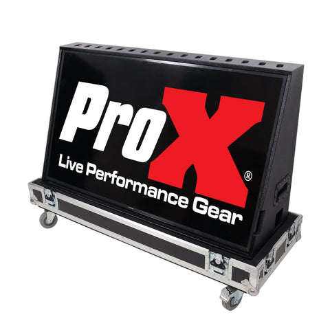 55" LED Floor Monitor with 4x 4" Wheels