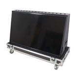 55" LED Floor Monitor with 4x 4" Wheels
