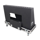 55" LED Floor Monitor with 4x 4" Wheels