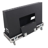 55" LED Floor Monitor with 4x 4" Wheels