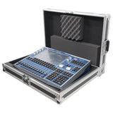 Universal Flight Style Digital Audio Mixer Console Road Case with Foam – Fits up to 18" x 21" Mixers
