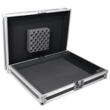 Universal Flight Style Digital Audio Mixer Console Road Case with Foam – Fits up to 18" x 21" Mixers