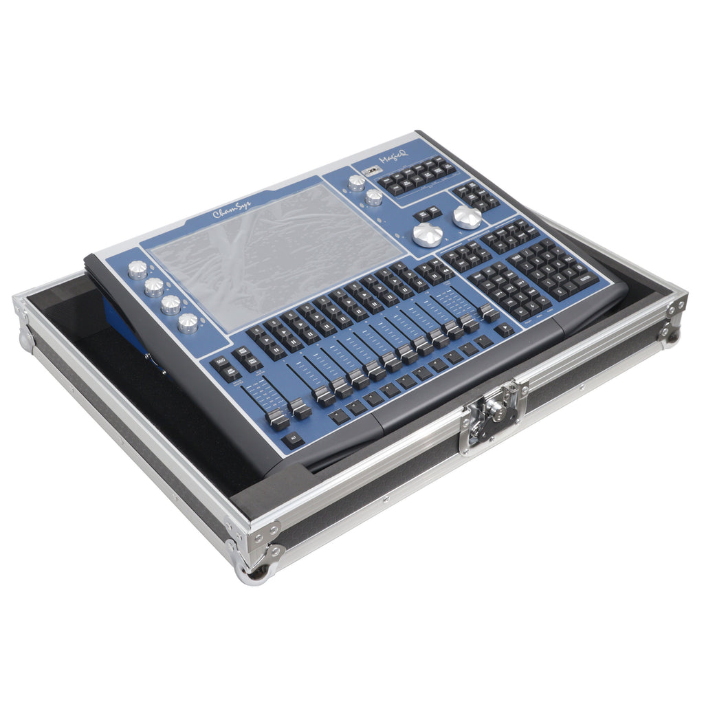 Universal Flight Style Digital Audio Mixer Console Road Case with Foam – Fits up to 18" x 21" Mixers