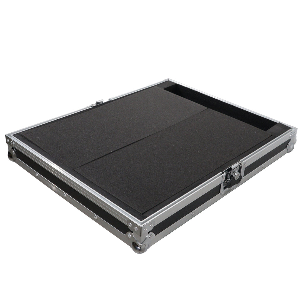 Universal Flight Style Digital Audio Mixer Console Road Case with Foam – Fits up to 18" x 21" Mixers