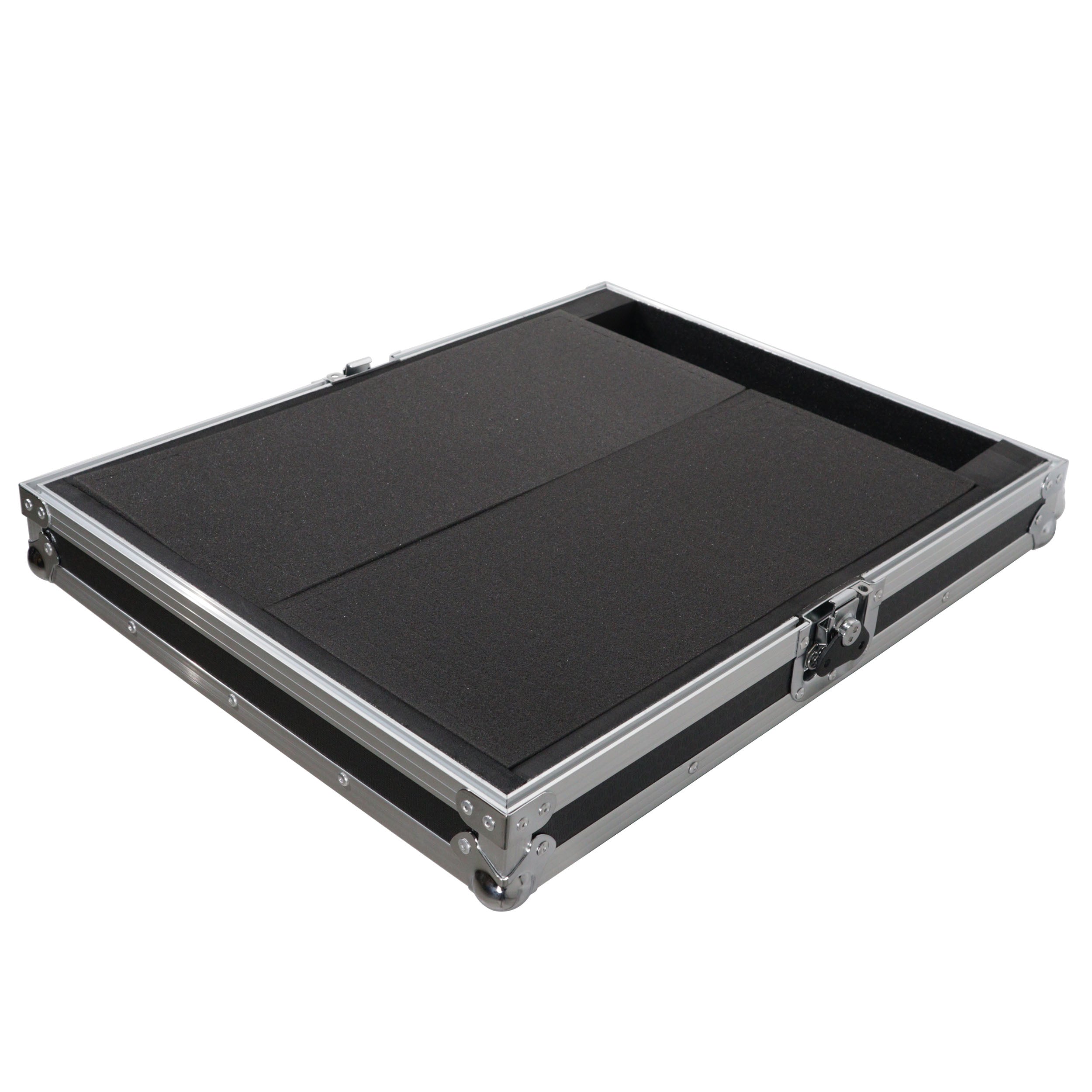 Universal Flight Style Digital Audio Mixer Console Road Case with Foam – Fits up to 18" x 21" Mixers