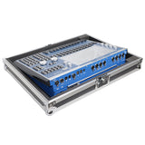 Universal Flight Style Digital Audio Mixer Console Road Case with Foam – Fits up to 18" x 21" Mixers