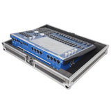 Universal Flight Style Digital Audio Mixer Console Road Case with Foam – Fits up to 18" x 21" Mixers