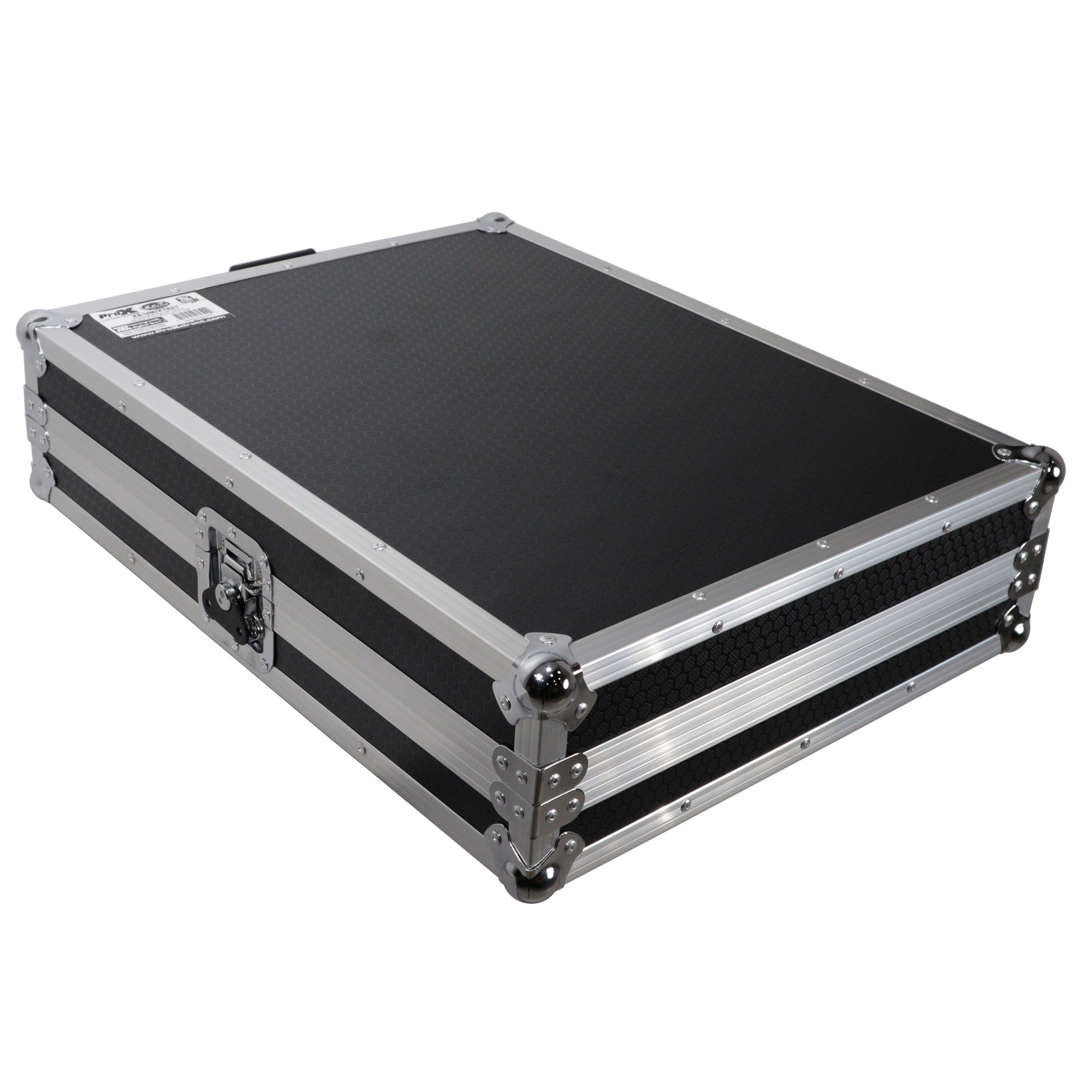 Universal Flight Style Digital Audio Mixer Console Road Case with Foam – Fits up to 18" x 21" Mixers