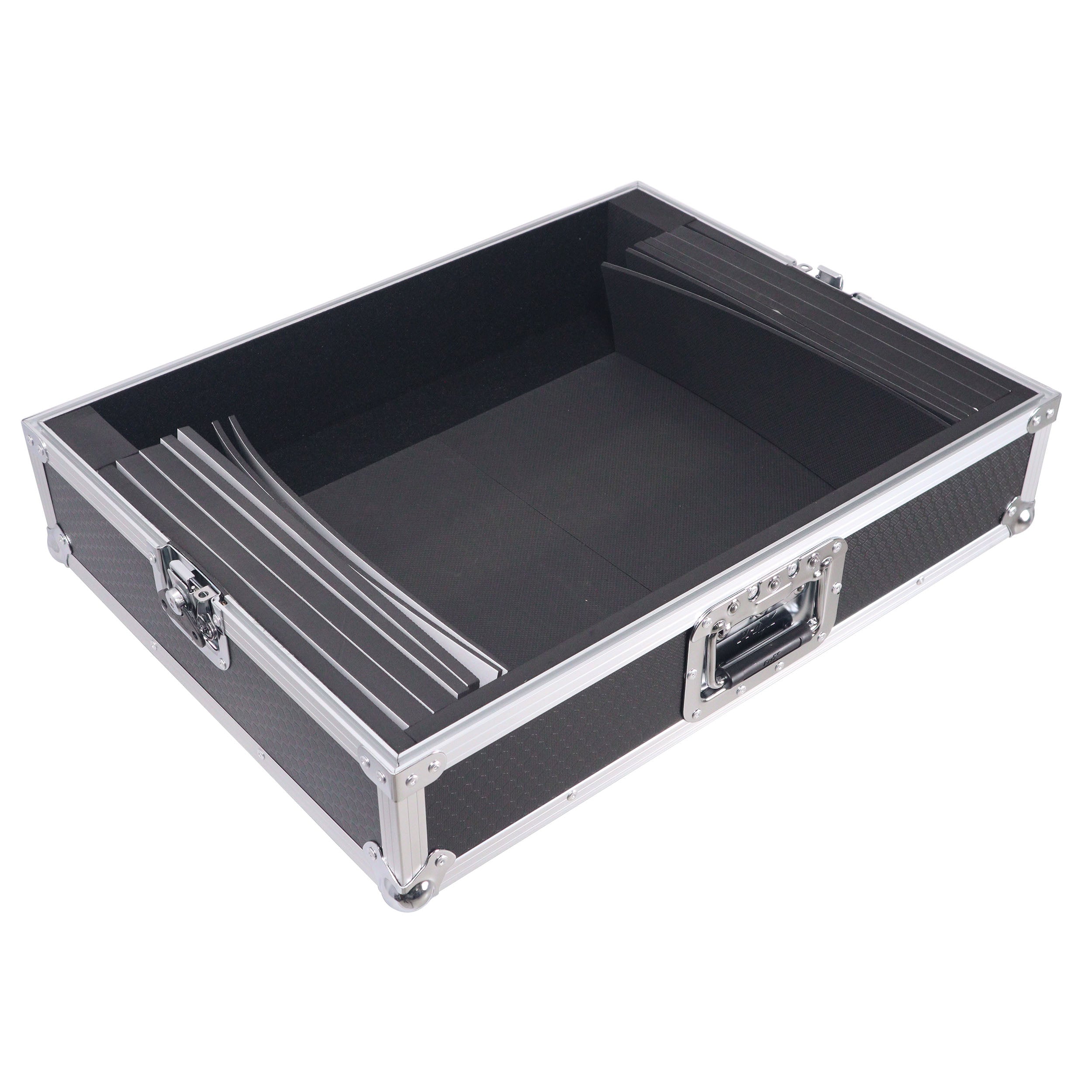 Universal Flight Style Road Case for CHAMSYS QuickQ 20 with Foam Fits up to 24"x15" Mixers