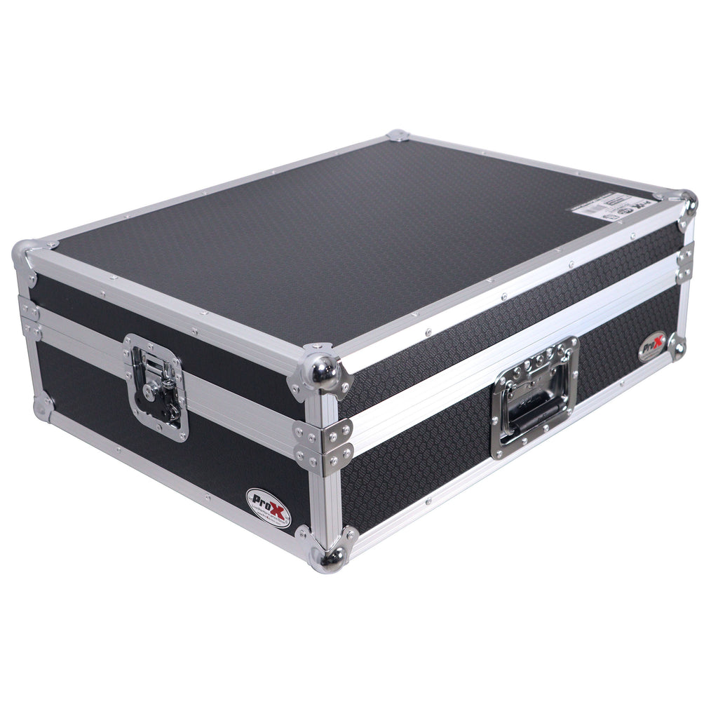 Universal Flight Style Road Case for CHAMSYS QuickQ 20 with Foam Fits up to 24"x15" Mixers