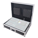 Universal Flight Style Road Case for CHAMSYS QuickQ 20 with Foam Fits up to 24"x15" Mixers