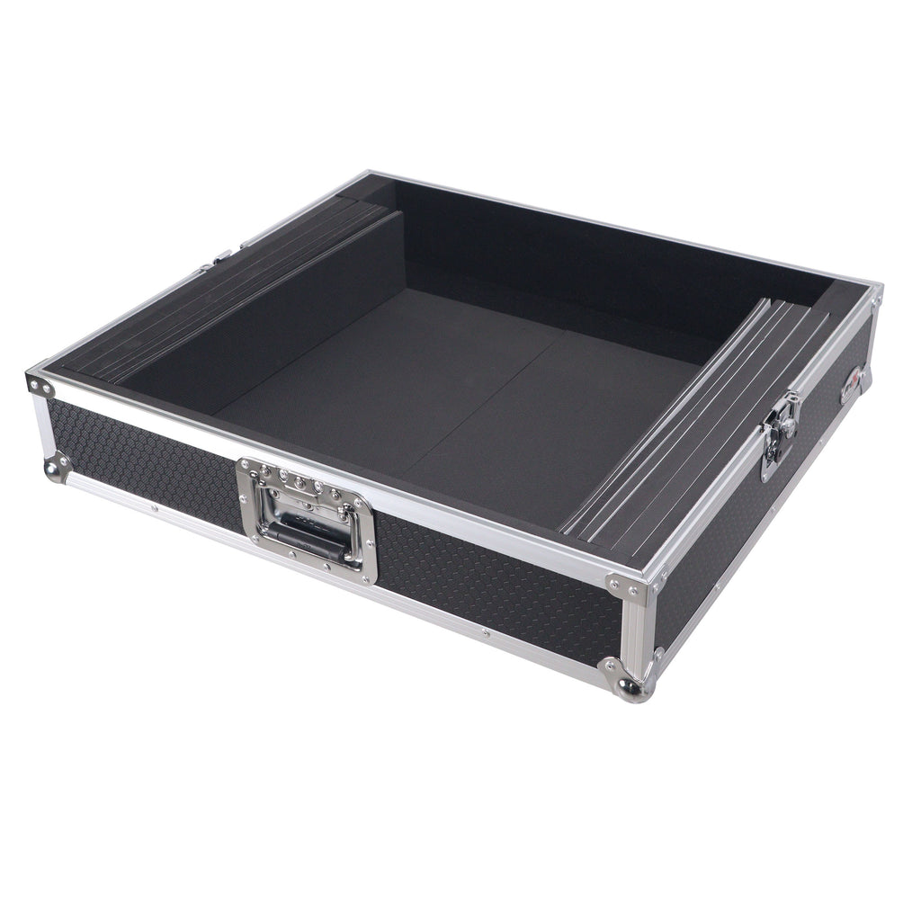Universal Mixer Road Case for A&H ZED-22FX MACKIE PROFX 22V3 ONYX24 with Diced Foam Fits up to 26"x 20" Mixers