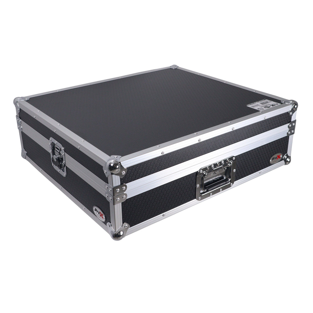 Universal Mixer Road Case for A&H ZED-22FX MACKIE PROFX 22V3 ONYX24 with Diced Foam Fits up to 26"x 20" Mixers