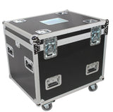 TruckPax Utility ATA Flight Case Truck Storage Road Case with Dividers Tray and 4" in casters – 24"x30"x30" Ext
