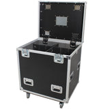 TruckPax Utility ATA Flight Case Truck Storage Road Case with Dividers Tray and 4" in casters – 24"x30"x36" Ext