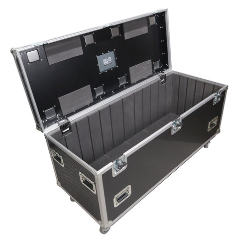 TruckPax Utility ATA Flight Case Truck Storage Road Case with Dividers Tray and 4