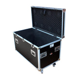 Package of 3 Utility ATA Flight Travel Storage Road Case – Includes 1-Large and 2-Half Size with 4" Casters