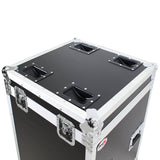 ATA Utility Flight Travel Heavy-Duty Storage Road Case with 4" in casters – 22.5"x22.5"x25" Exterior
