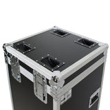 ATA Utility Flight Travel Heavy-Duty Storage Road Case with 4" in casters – 22.5"x22.5"x25" Exterior