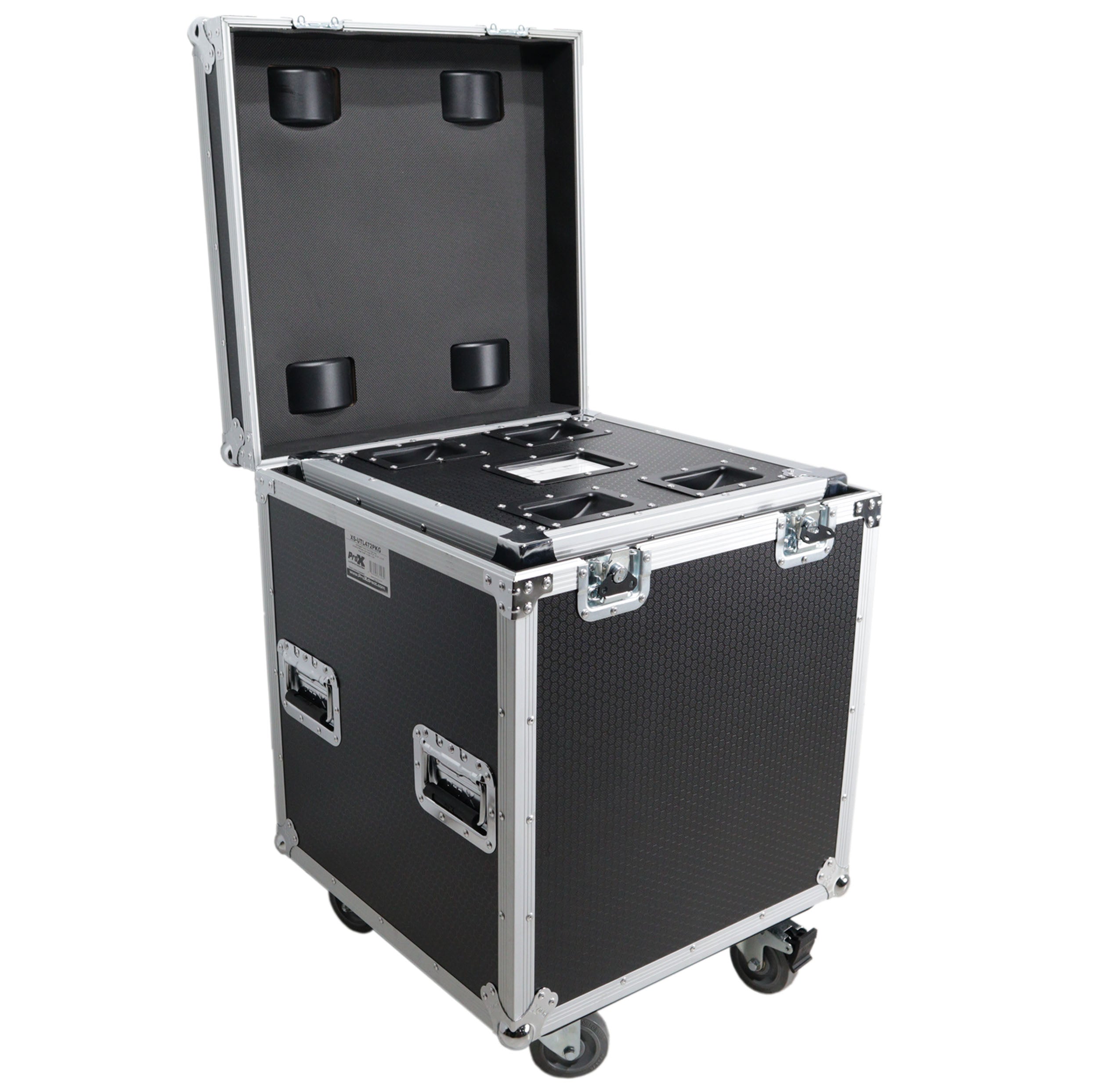 Package of 3 Utility ATA Flight Travel Storage Road Case – Includes 1-Large 1-Medium 1-Small Size with 4" Casters
