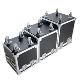 Package of 3 Utility ATA Flight Travel Storage Road Case – Includes 1-Large 1-Medium 1-Small Size with 4" Casters