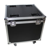 ATA Utility Flight Travel Heavy-Duty Storage Road Case with 4" in casters – 29.5"x29.5"x29" Exterior