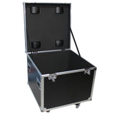 ATA Utility Flight Travel Heavy-Duty Storage Road Case with 4" in casters – 29.5"x29.5"x29" Exterior