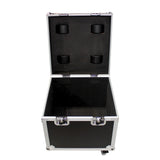 ATA Utility Flight Travel Heavy-Duty Storage Road Case with 4" in casters – 20"x20"x17" Exterior