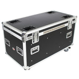 ATA Utility Flight Travel Heavy-Duty Storage Road Case with 4" in casters – 47.2"x23.6"x23.6" Exterior