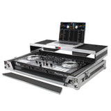 Universal Flight Style Road Case for Large Sized DJ Controllers with Sliding Laptop Shelf
