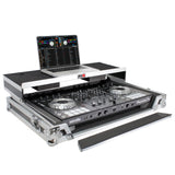 Universal Flight Style Road Case for Large Sized DJ Controllers with Sliding Laptop Shelf
