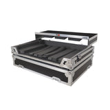 Universal Flight Style Road Case for Large Sized DJ Controllers with Sliding Laptop Shelf