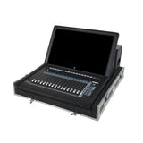 ATA Digital Audio Mixer Flight Case for Waves eMotion LV1 Classic Console with Doghouse compartment and 4x Caster wheels