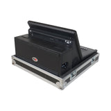 ATA Digital Audio Mixer Flight Case for Waves eMotion LV1 Classic Console with Doghouse compartment and 4x Caster wheels