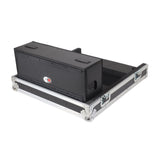 ATA Digital Audio Mixer Flight Case for Waves eMotion LV1 Classic Console with Doghouse compartment and 4x Caster wheels