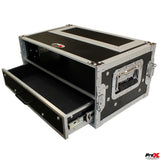 Flight Case ATA Style Rack Case 12 In. Deep 2U W-2U Drawer