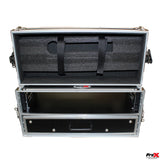 Flight Case ATA Style Rack Case 12 In. Deep 2U W-2U Drawer