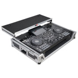ATA Flight Case ATA Flight Case For Pioneer DDJ-REV5 XDJ-RX3 DJ Controller with Laptop Shelf 1U Rack Space and Wheels