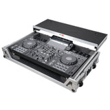 ATA Flight Case ATA Flight Case For Pioneer DDJ-REV5 XDJ-RX3 DJ Controller with Laptop Shelf 1U Rack Space and Wheels