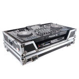 ATA Flight Case For Pioneer XDJ-XZ DJ Controller with 1U Rack Space and Wheels