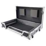 ATA Flight Case For Pioneer XDJ-XZ DJ Controller with 1U Rack Space and Wheels