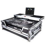 ATA Flight Case For Pioneer XDJ-XZ DJ Controller with Laptop Shelf 1U Rack Space and Wheels