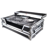 ATA Flight Case For Pioneer XDJ-XZ DJ Controller with Laptop Shelf 1U Rack Space and Wheels