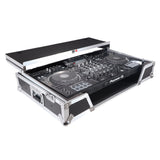 ATA Flight Case For Pioneer XDJ-XZ DJ Controller with Laptop Shelf 1U Rack Space and Wheels