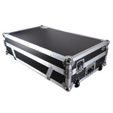 ATA Flight Case For Pioneer XDJ-XZ DJ Controller with Laptop Shelf 1U Rack Space and Wheels