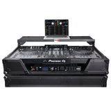 ATA Flight Case For Pioneer XDJ-XZ DJ Controller with Laptop Shelf 1U Rack Space and Wheels - Black